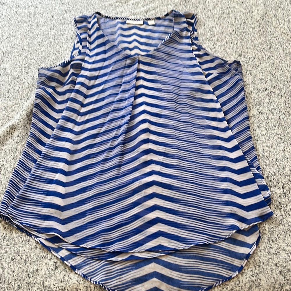 New York & Company Sheer Tank Top